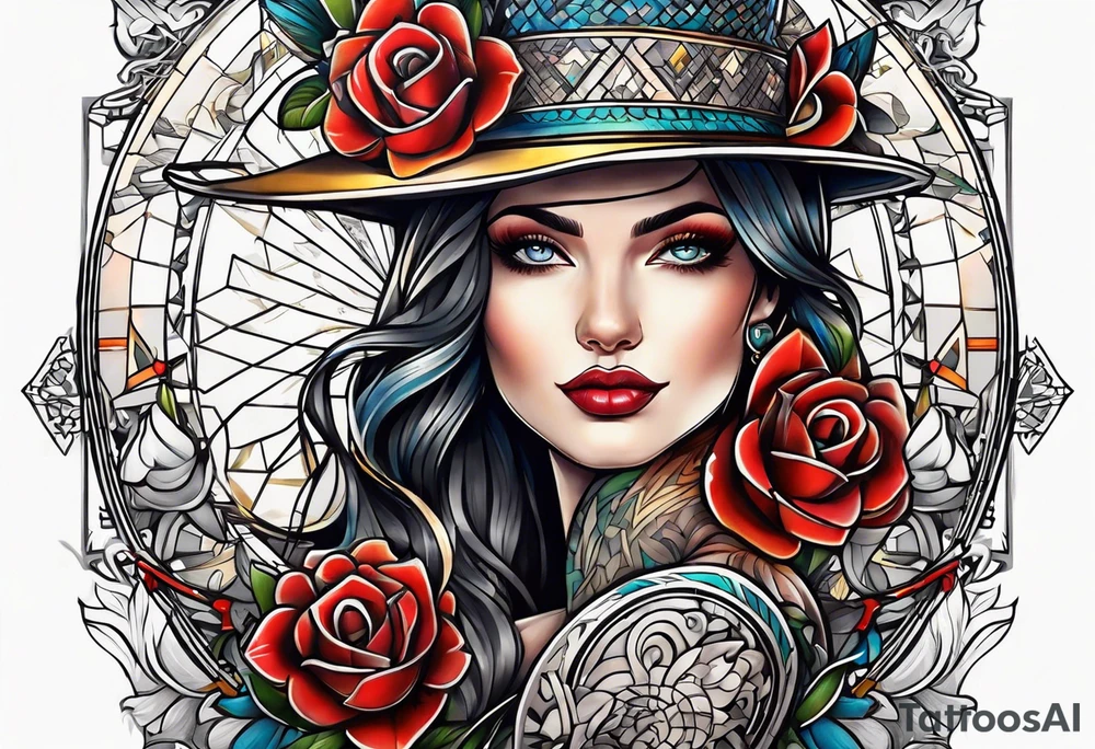Lady Luck tattoo idea