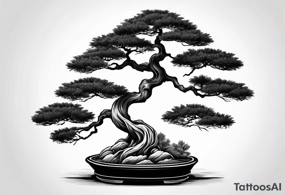 bonsai tattoo idea