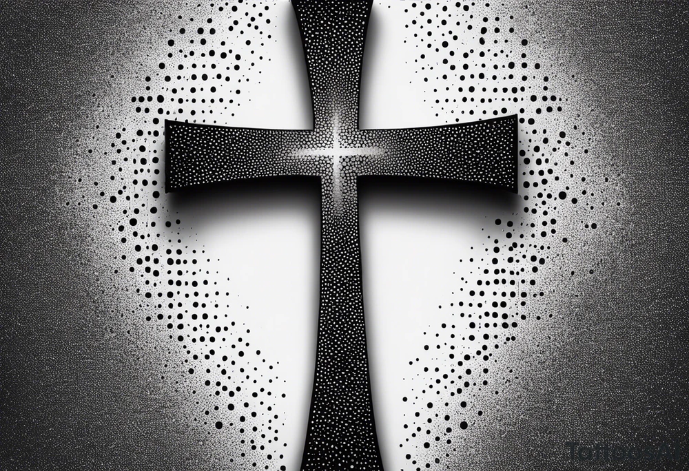 cross from font tattoo idea