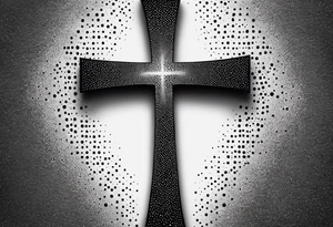 cross from font tattoo idea