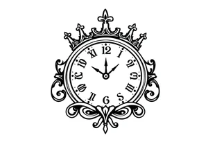 Time crowns tattoo idea
