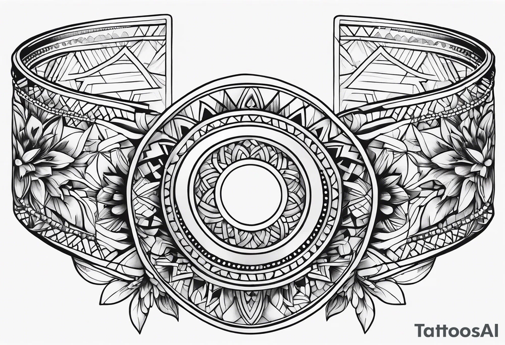 Bracelet tattoo idea