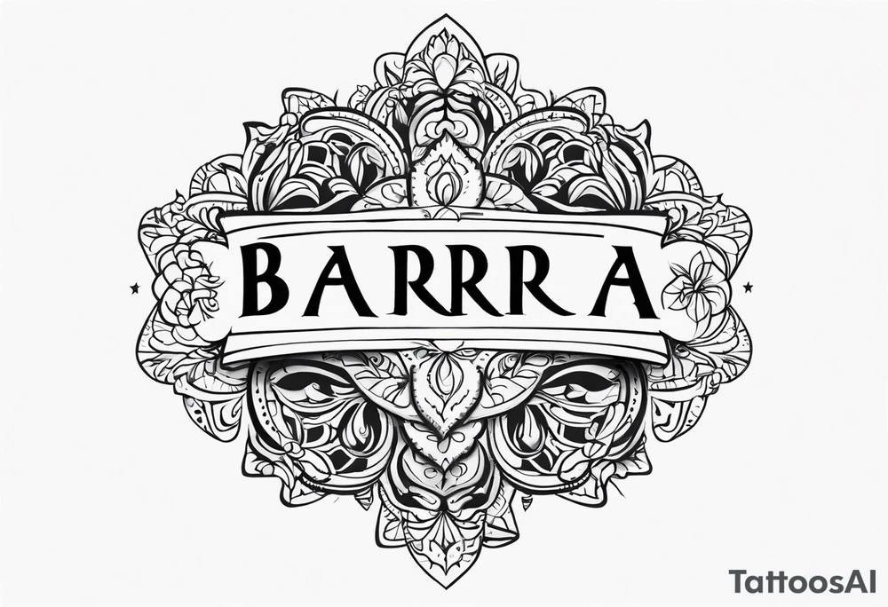 IBarra tattoo idea