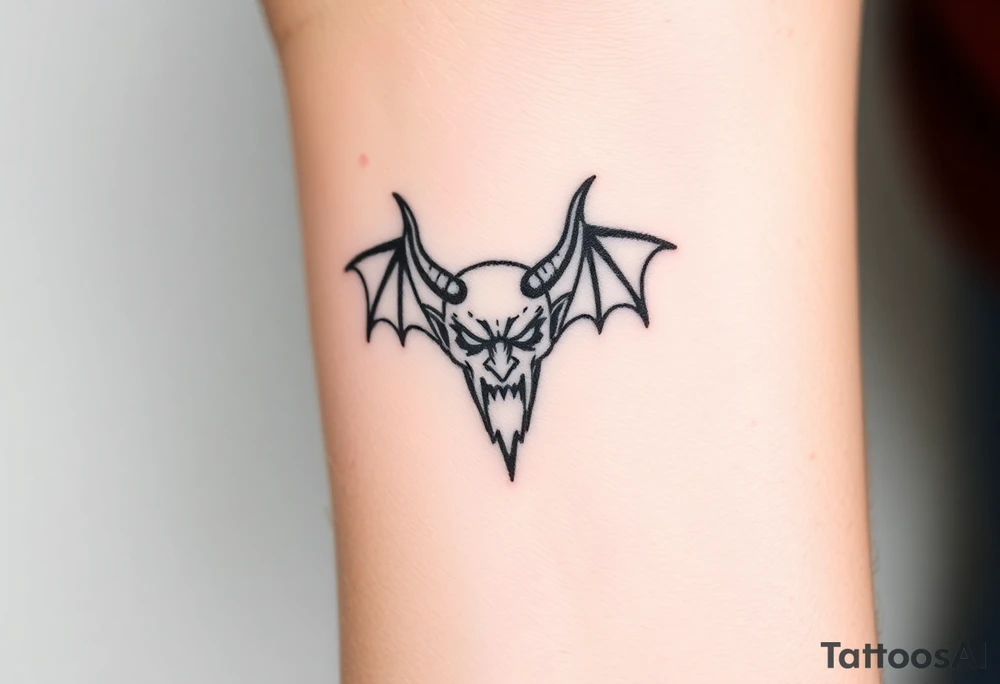 Devil tattoo tattoo idea