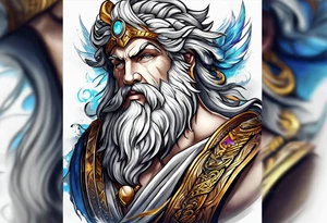 General zeus tattoo idea