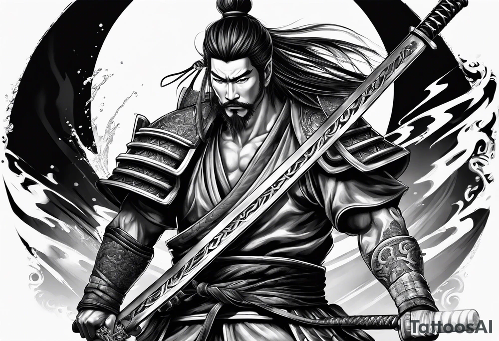 Samurai sword's tattoo idea