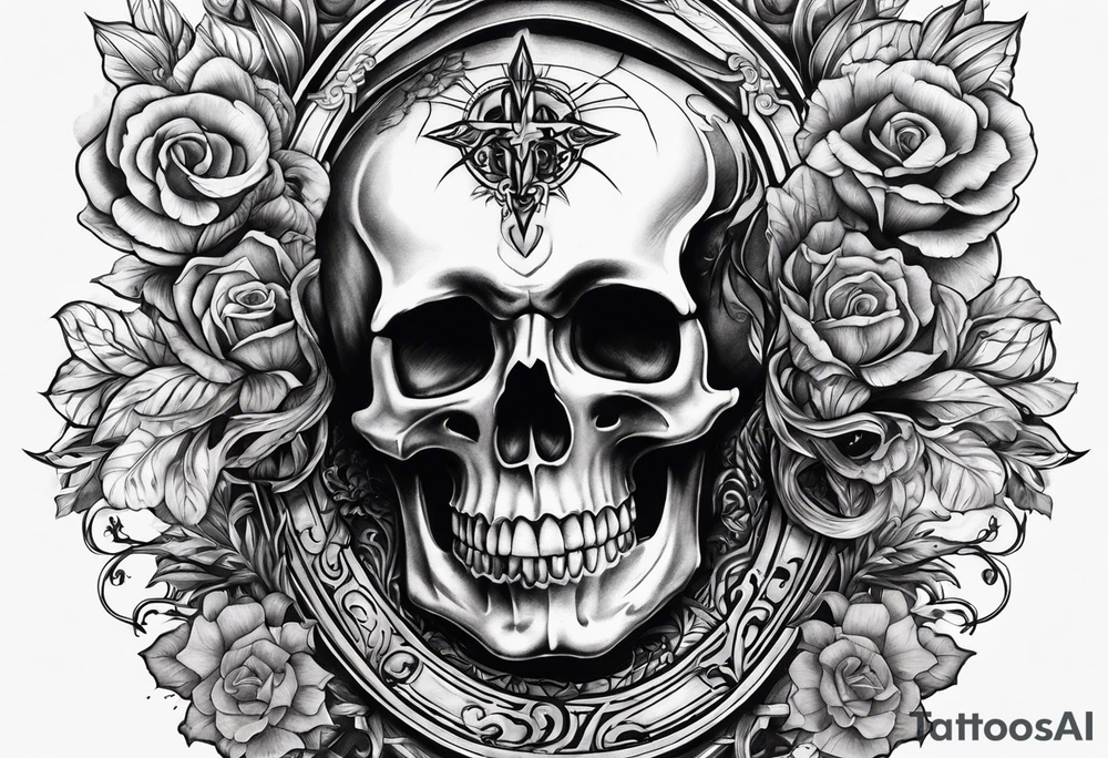 Death is the only thing guaranteed tattoo idea