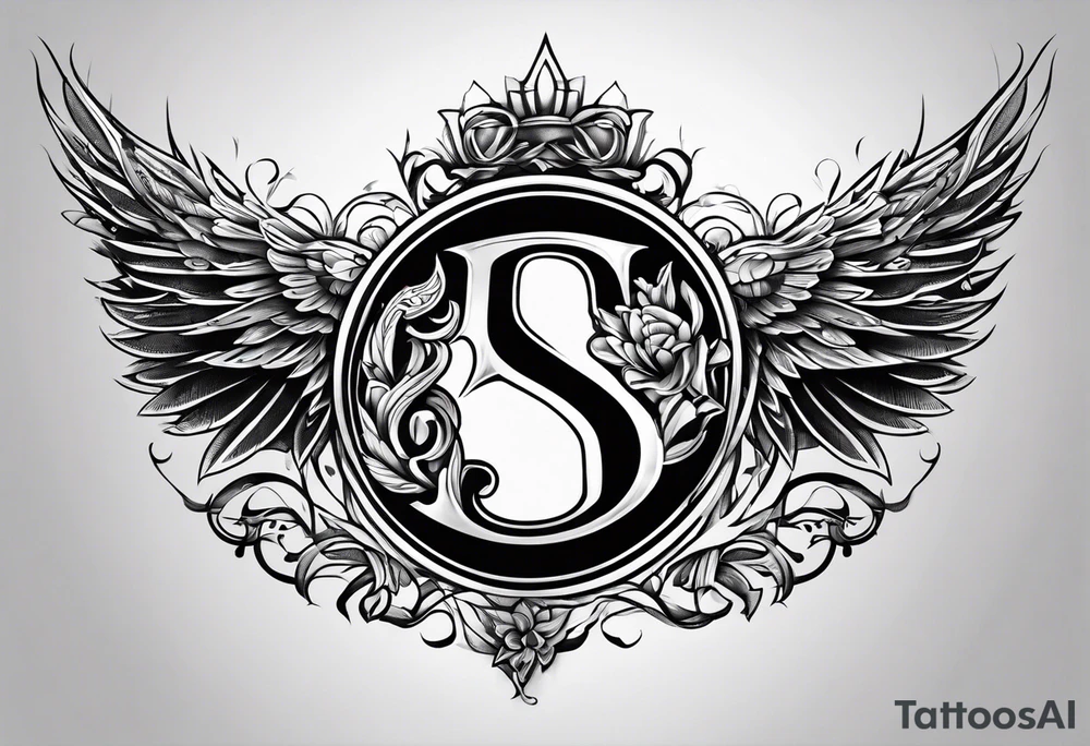 the name SR tattoo idea