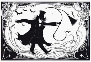 the babadook tattoo idea