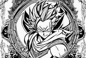 The logo of the anime show Fairy Tail tattoo idea