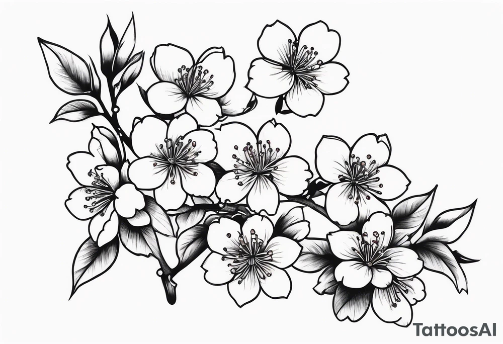 Cherry Blossom tattoo idea