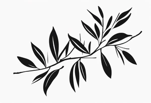 Olive branch tattoo tattoo idea