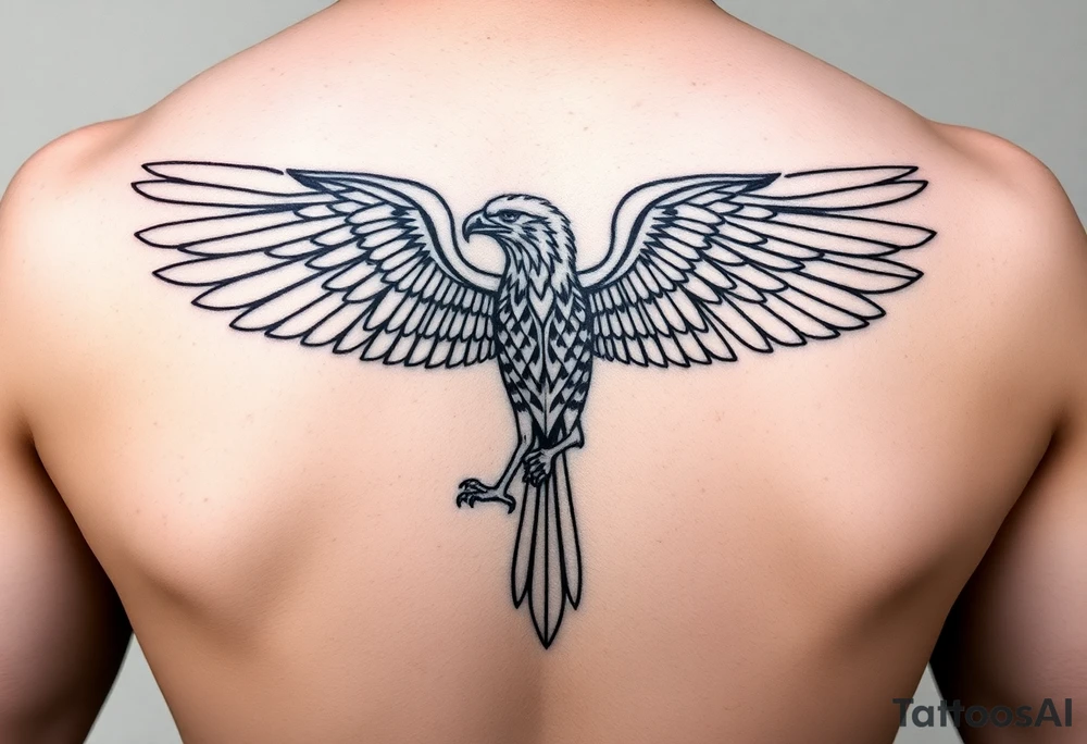 horus is egyptian mythology as a falcon and associated with taurus ruling by venus tattoo idea