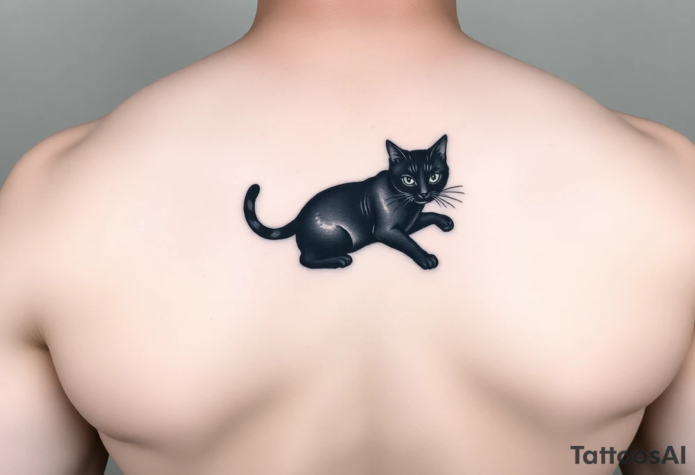 Black Cat tattoo idea
