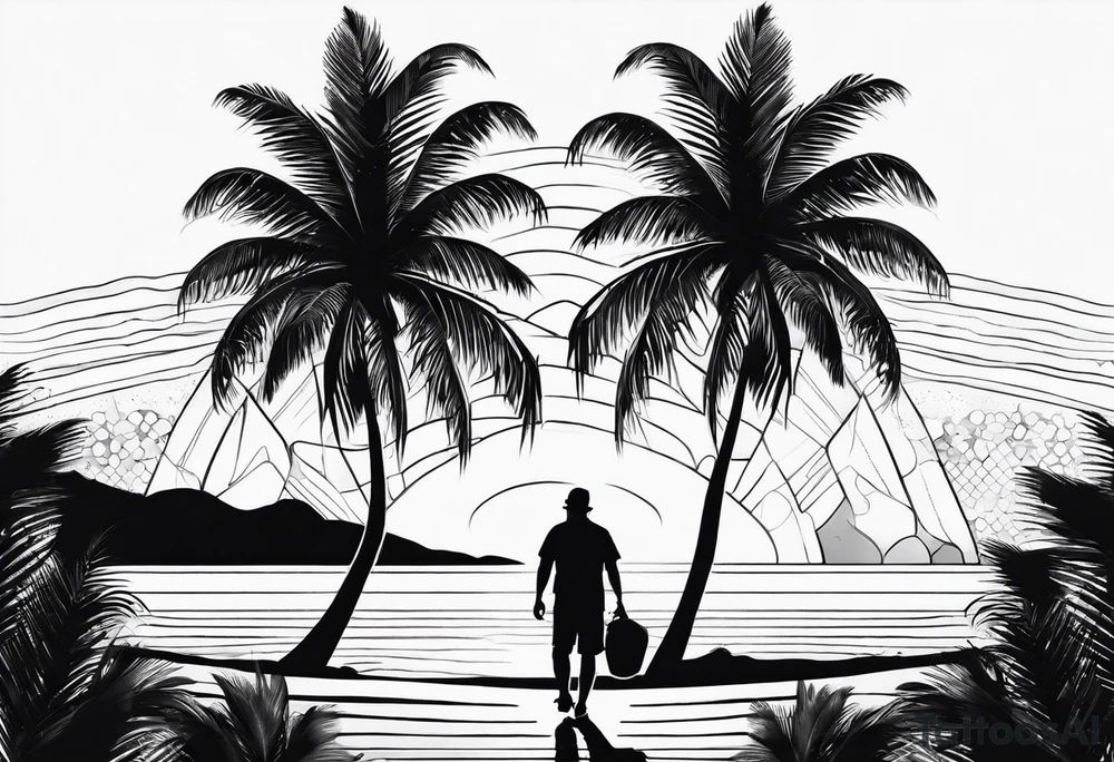 Palm Tree
Beach
man Shadow tattoo idea