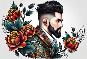 hawthorne branch tattoo idea