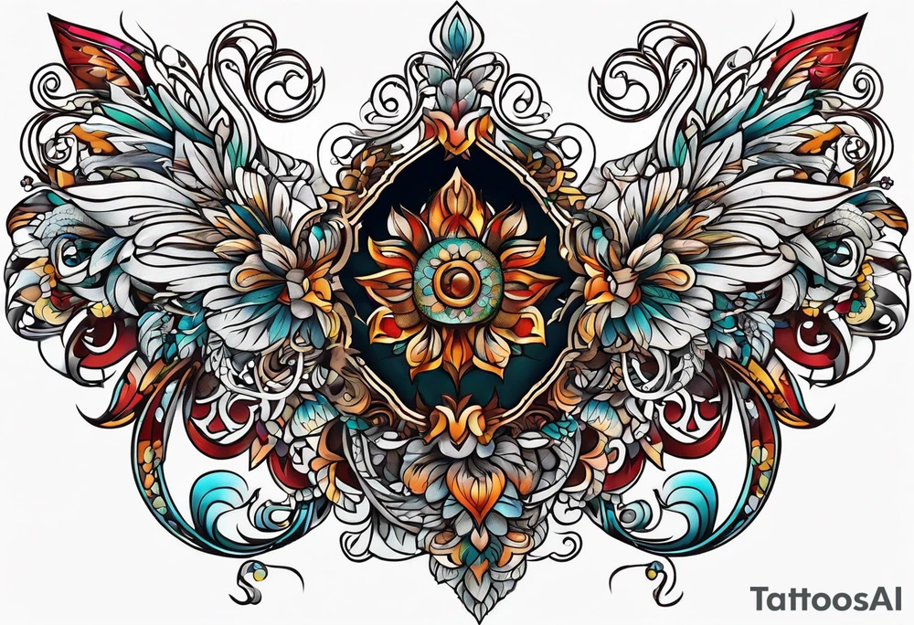 filigree tattoo idea