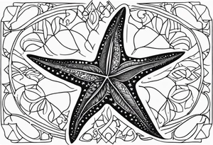 star fish tattoo idea