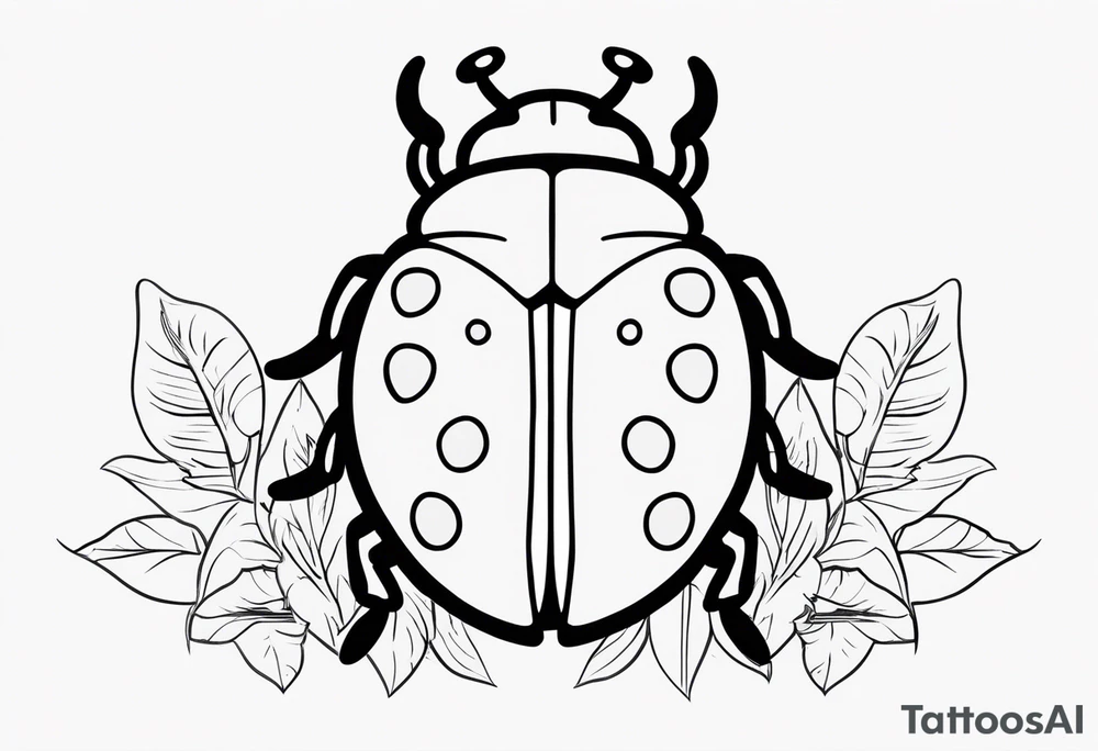 ladybird 2d tattoo idea