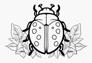 ladybird 2d tattoo idea