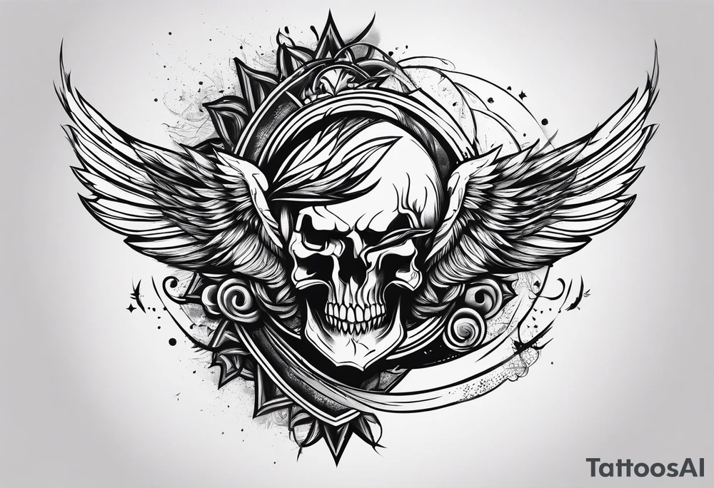 lightning tattoo idea