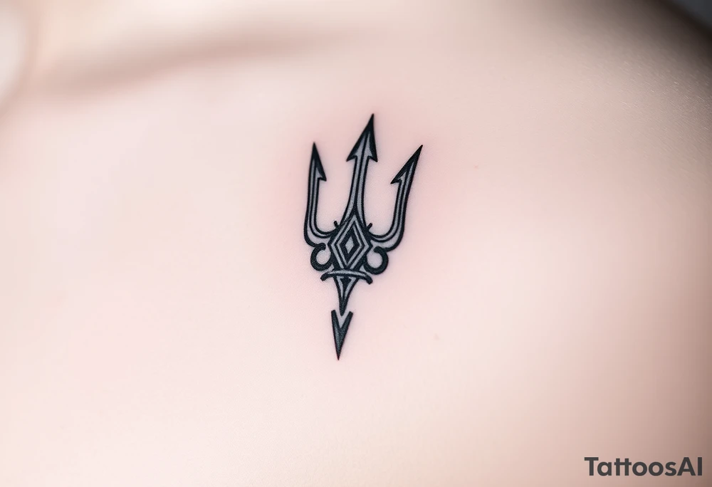 trident tattoo idea