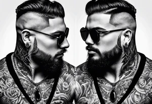 Neck tattoos for men tattoo idea