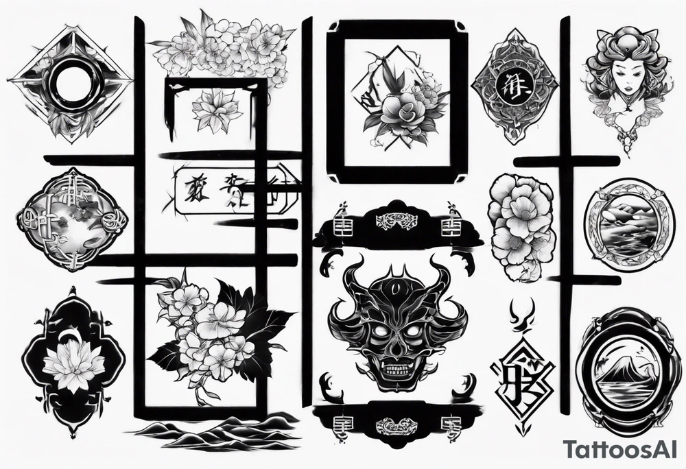 pictures frame tattoo idea