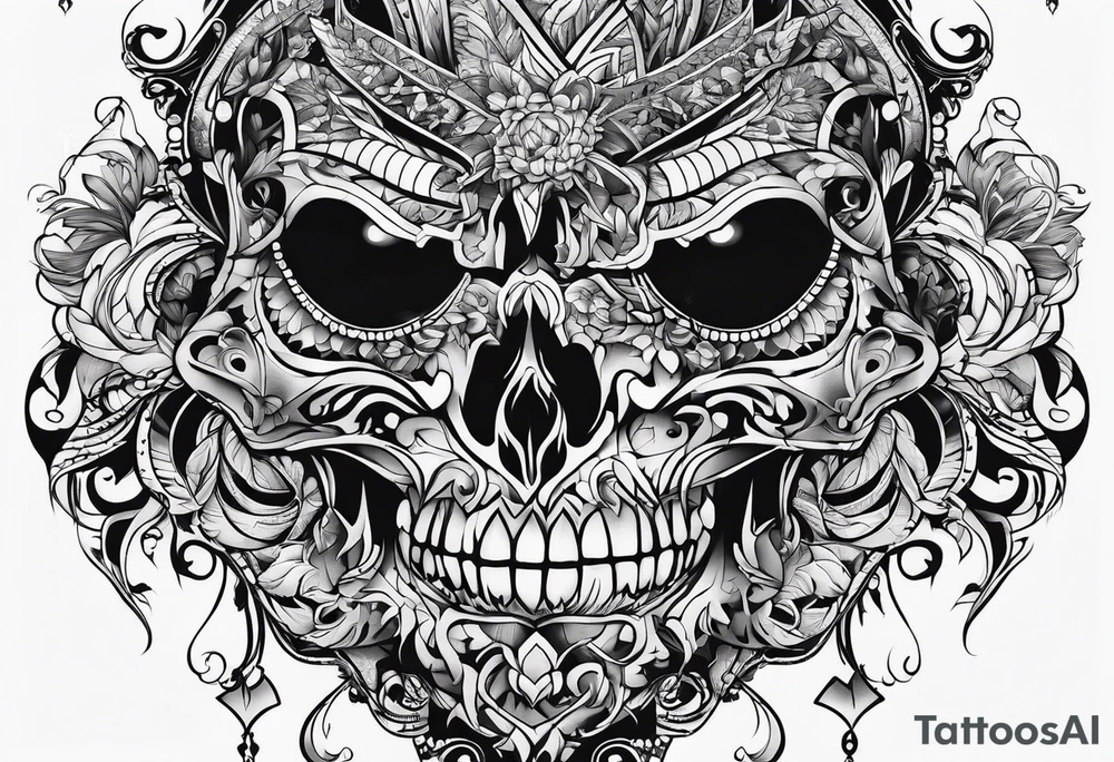 trapped tattoo idea