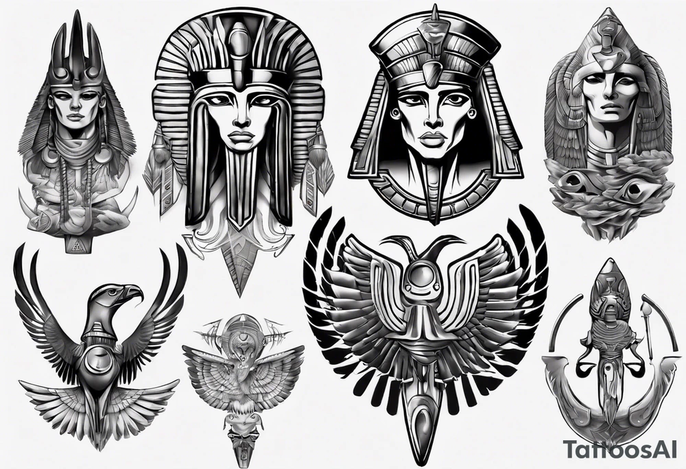 the legend horus tattoo idea