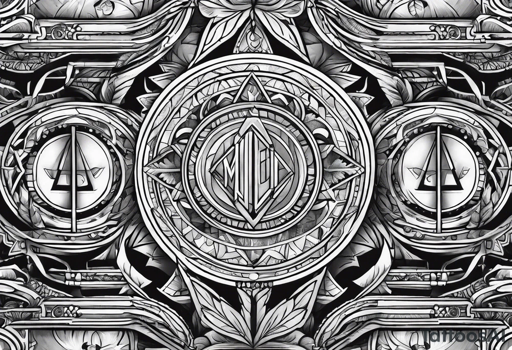 Money tattoo idea