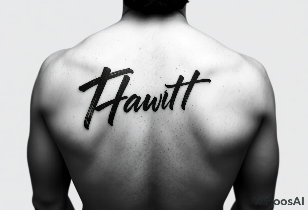 Text-OTF, Black, calligraphy, paint brush stroke tattoo idea
