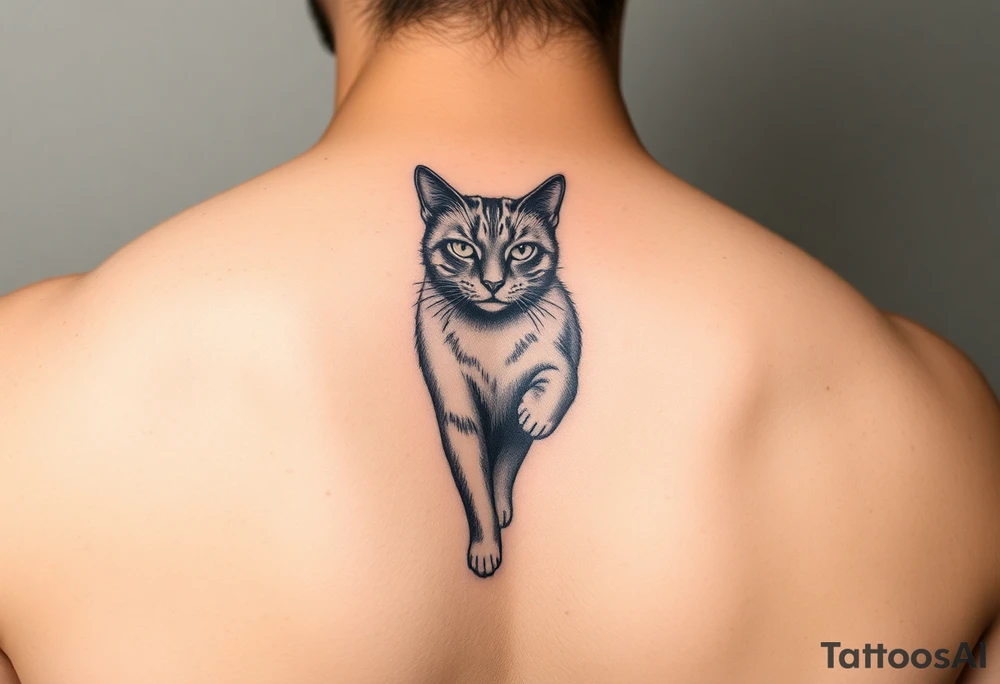 Black Cat tattoo idea