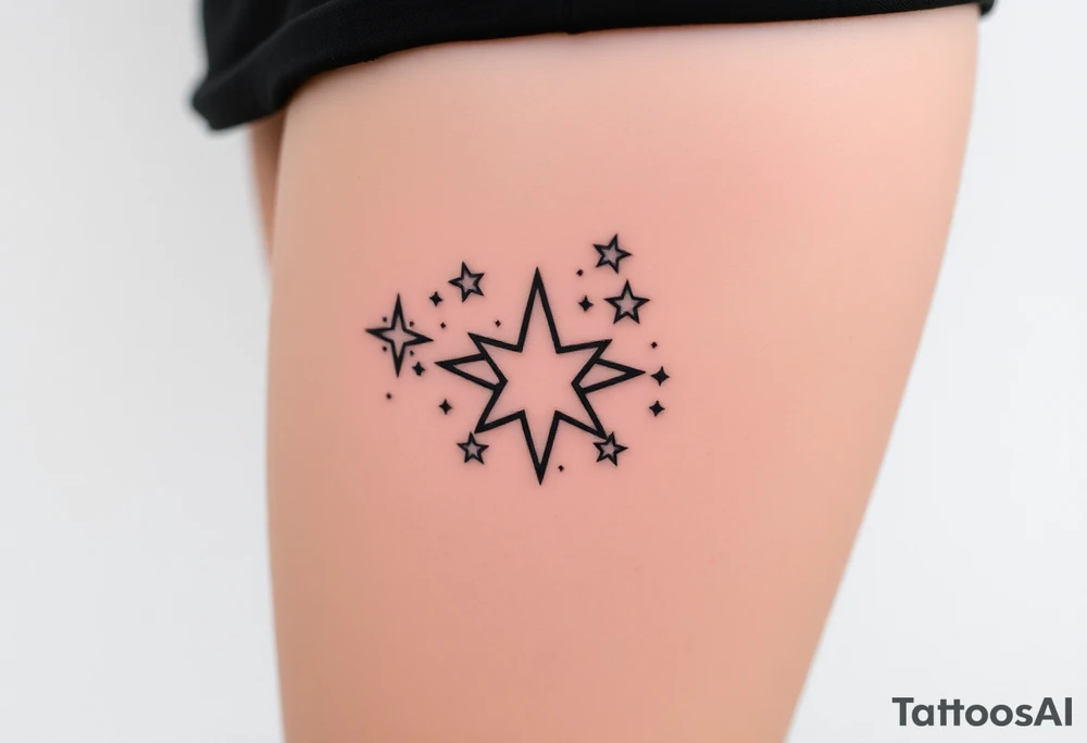 Stars tattoo idea