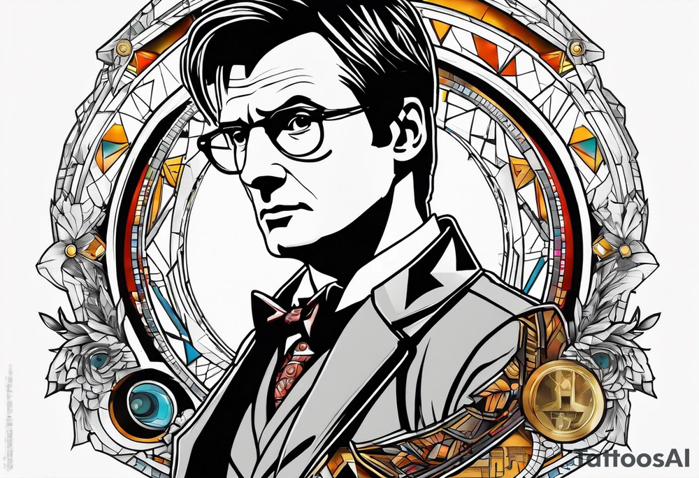 Doctor who 10th doctor tattoo idea