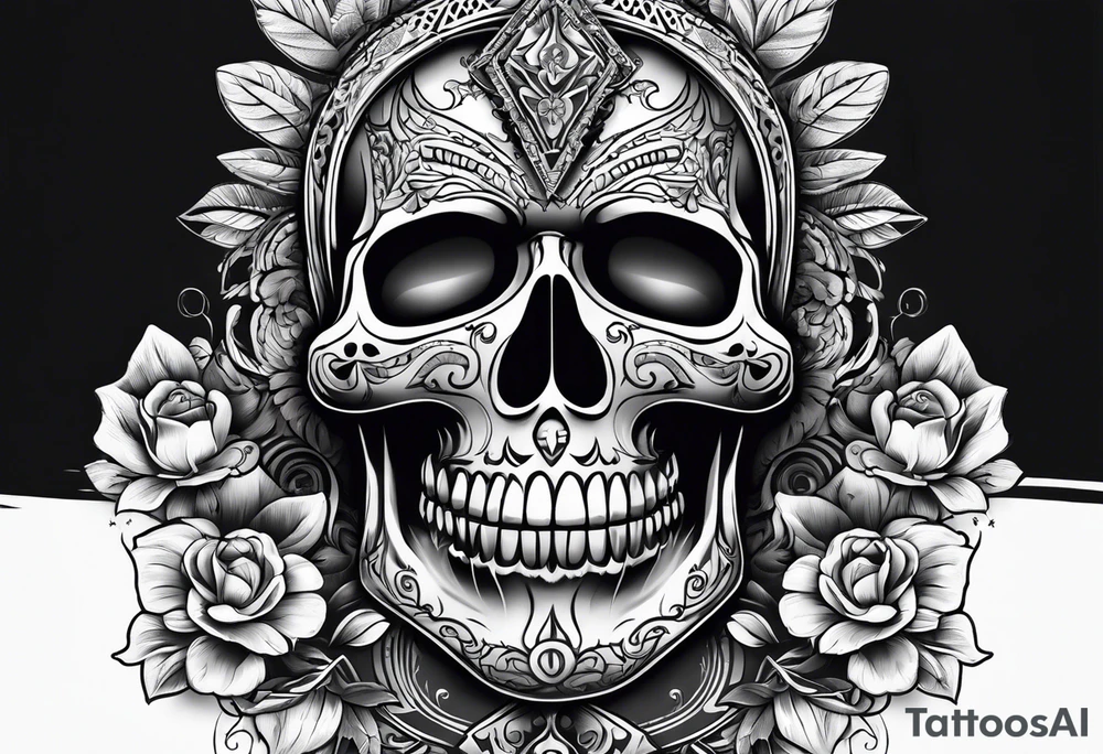 La muerte tattoo idea