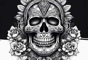 La muerte tattoo idea