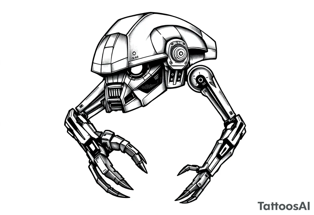 Star Wars battle droid tattoo idea