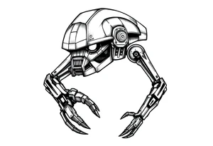 Star Wars battle droid tattoo idea