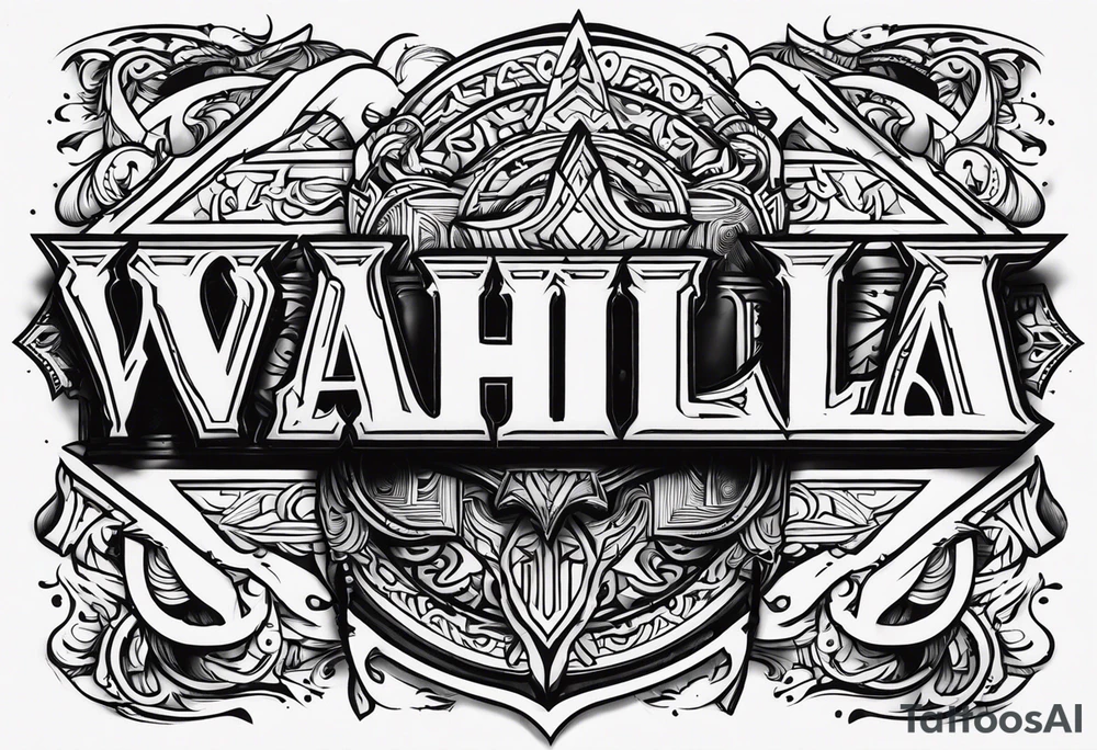 Valhalla tattoo idea