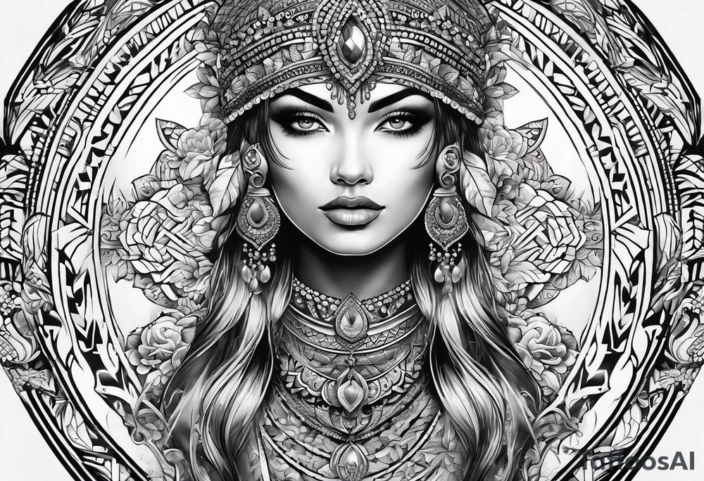 femal tattoo idea
