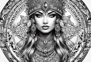 femal tattoo idea