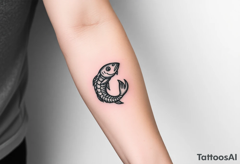 zodiac sign "pisces + cancer" tattoo idea