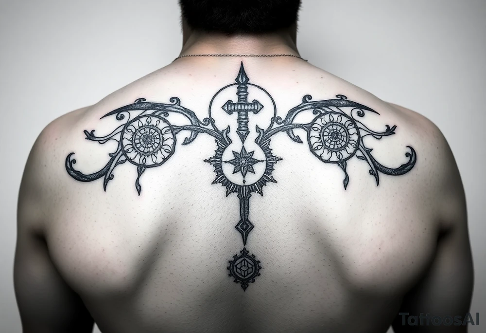 Sage of six paths tattoo idea