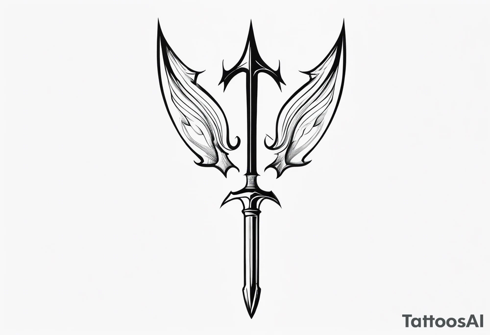 trident tattoo idea