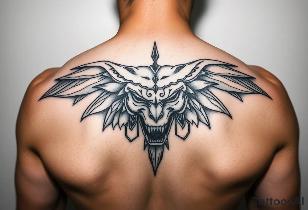 Meaningful tattoo for neck tattoo idea