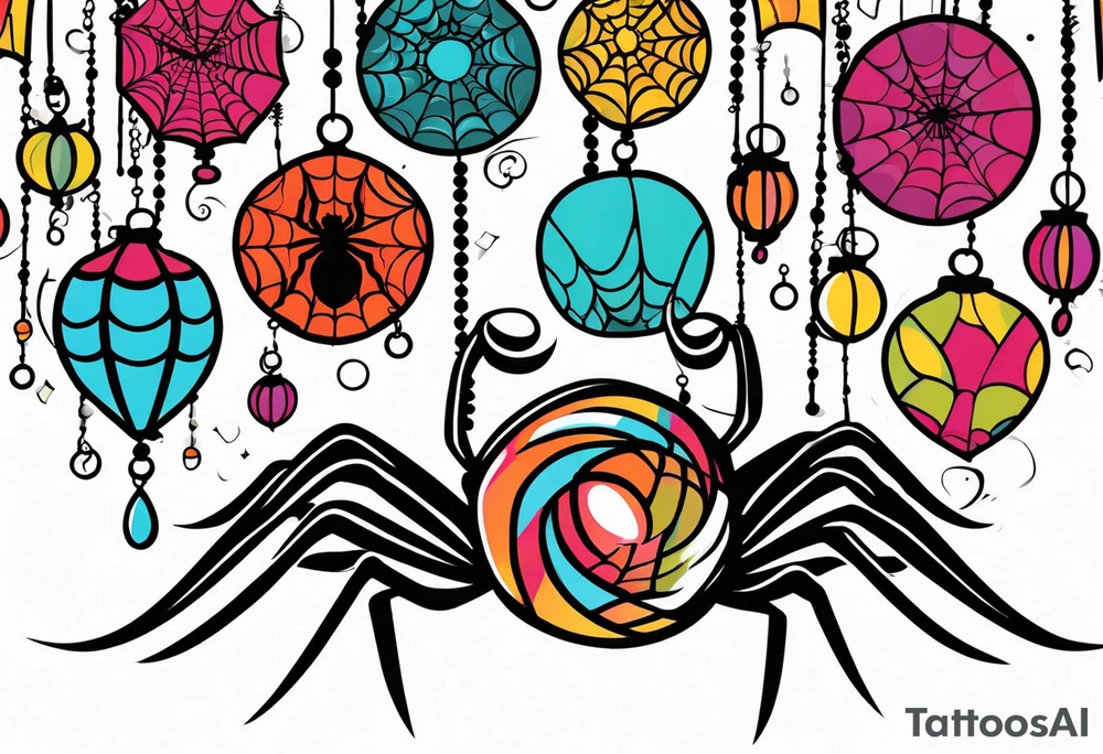 prayerbeads, spider, tattoo idea