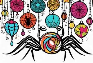 prayerbeads, spider, tattoo idea