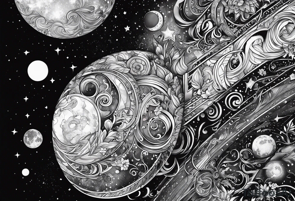With all my heart and all my soul, to the end of the universe. To infinity and beyond tattoo idea