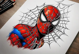 spider man tattoo on forearm tattoo idea